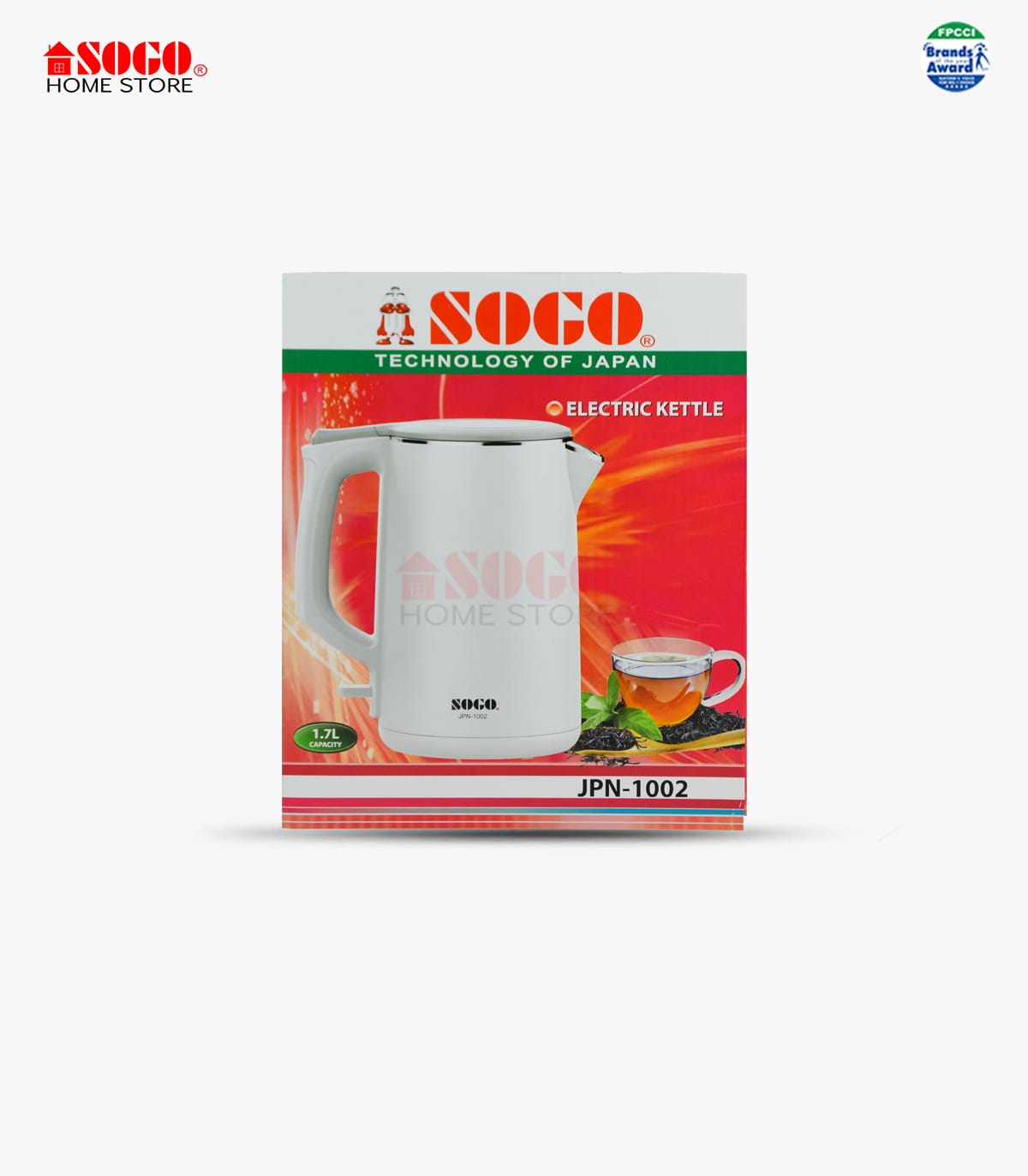 SOGO ORGINAL Electric Kettle 1.7L