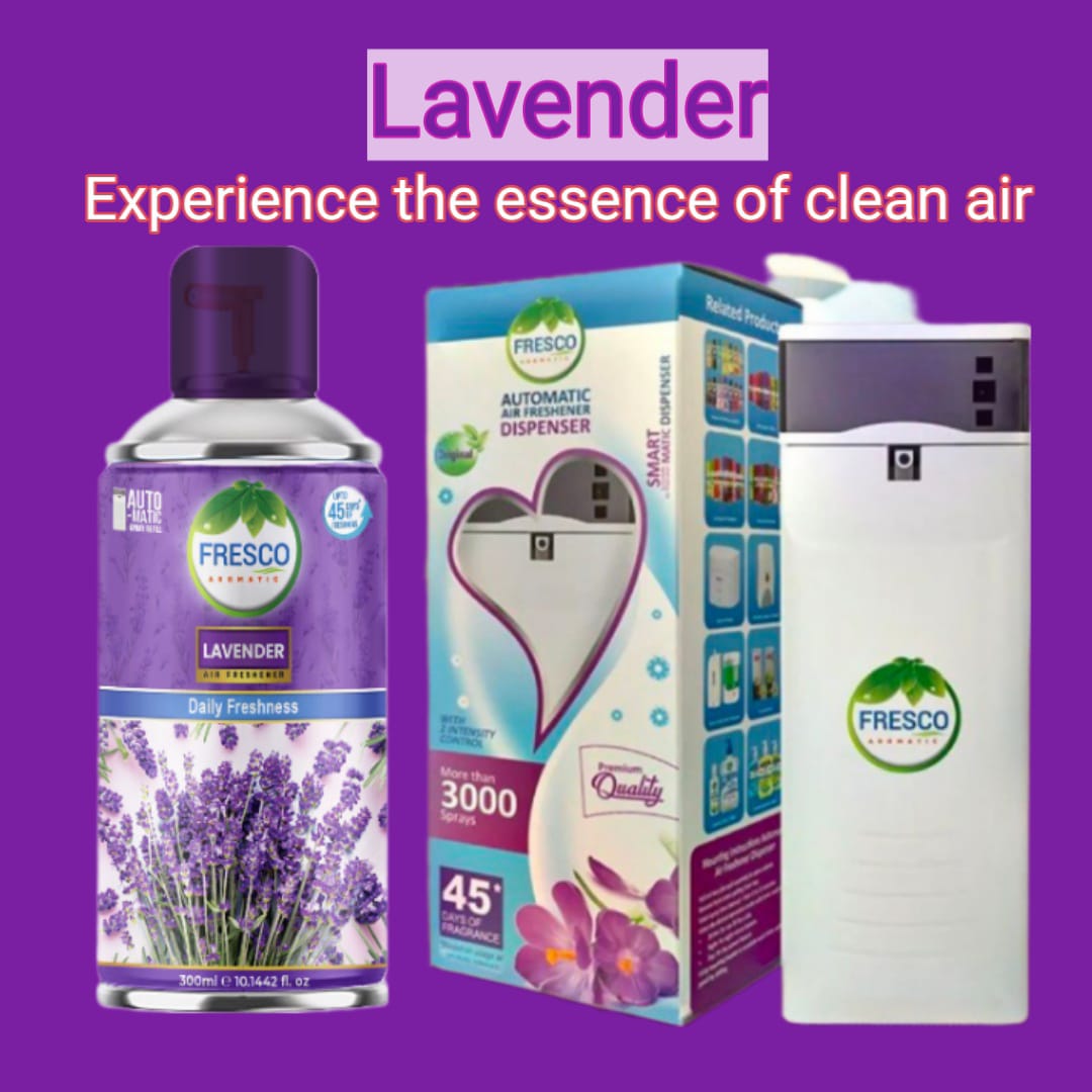 Ultra Fresco Automatic Air Freshener Dispenser Full set spray&cell