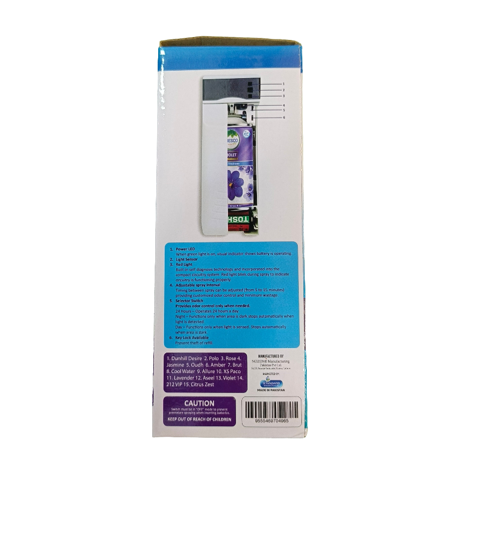 Fresco Automatic Air Freshener Dispencer