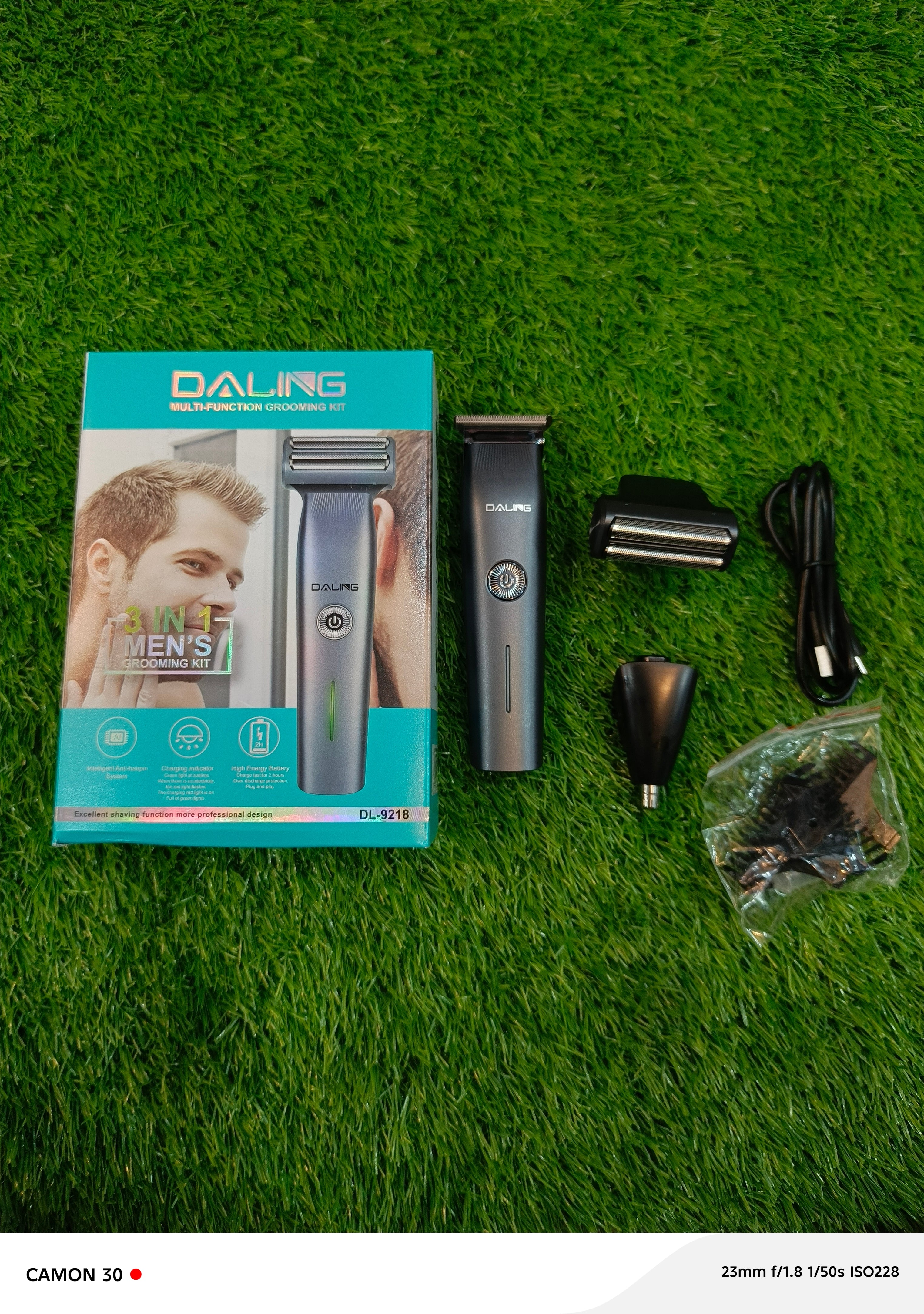 Dalling 3in1 Rechargeable Mens Grooming kit