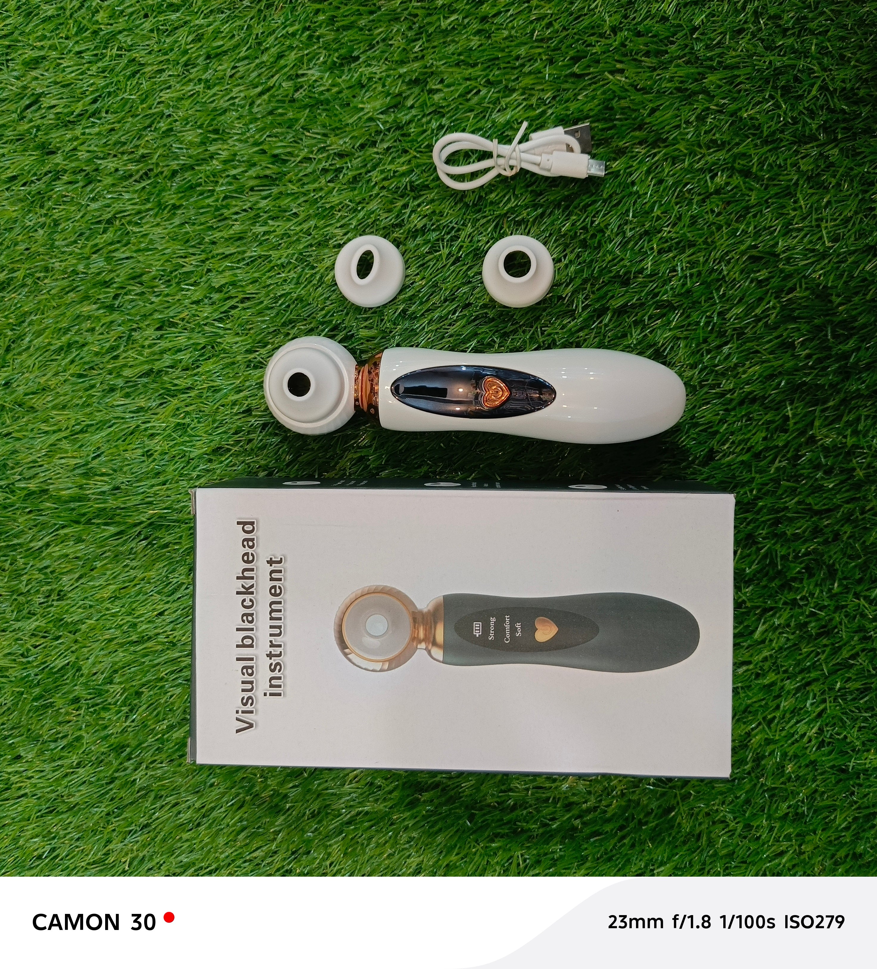 Visual blackhead istrument